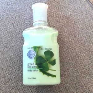 Bath and Body Works Green Clover and Aloe Lotion